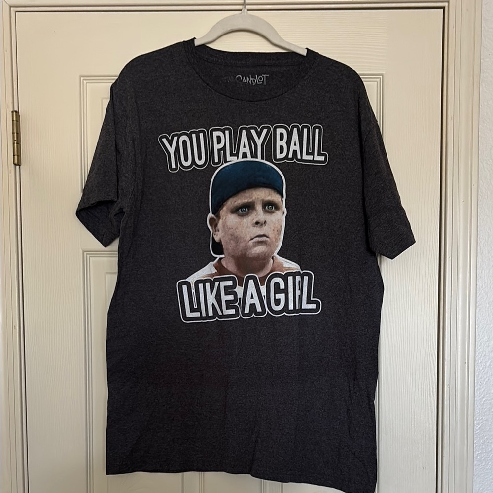 Sandlot Graphic Tee in Charcoal